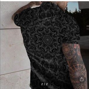 Beach or lounge outfit short and shirt set